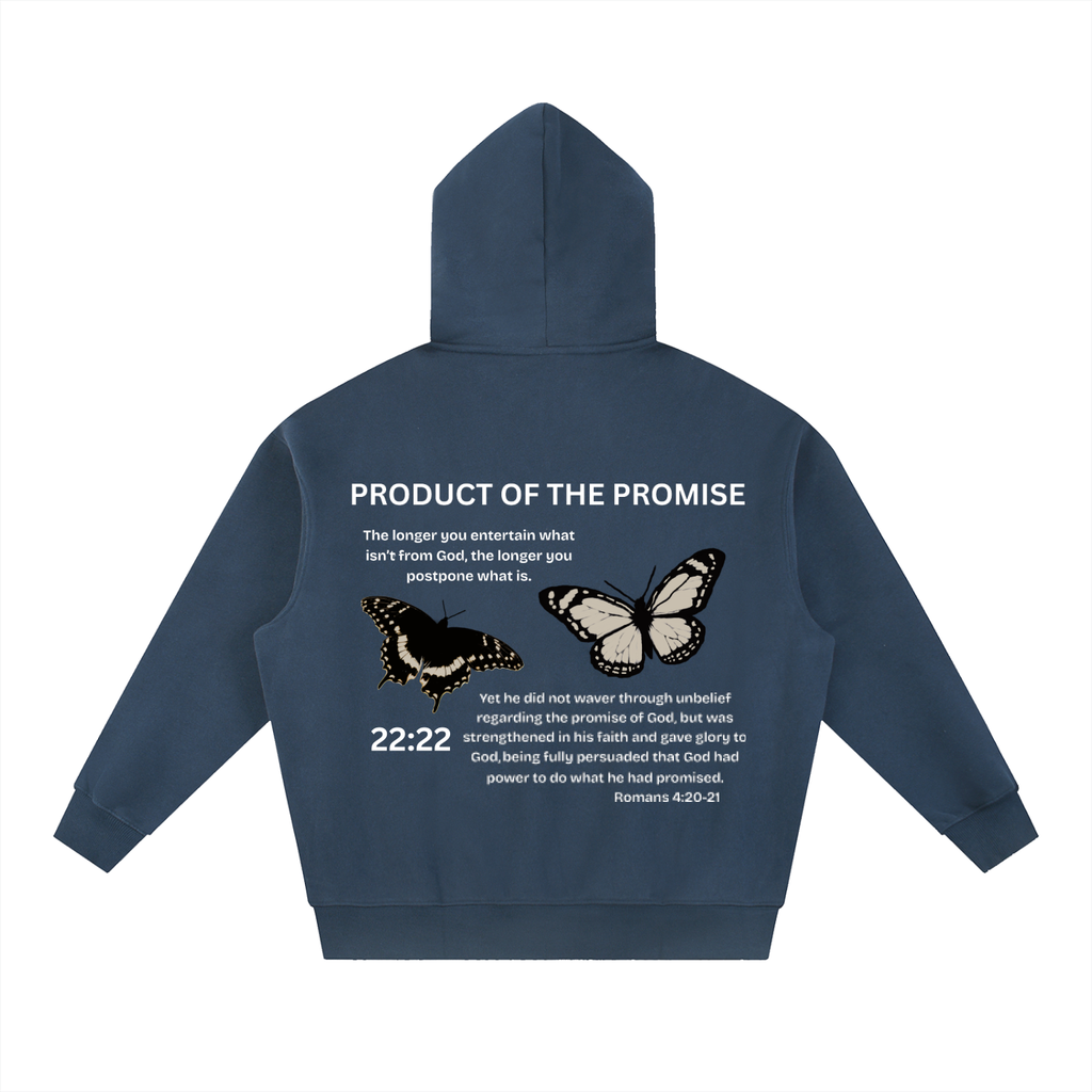 Essential Oversized Boxy Fit Fleece Hoodie