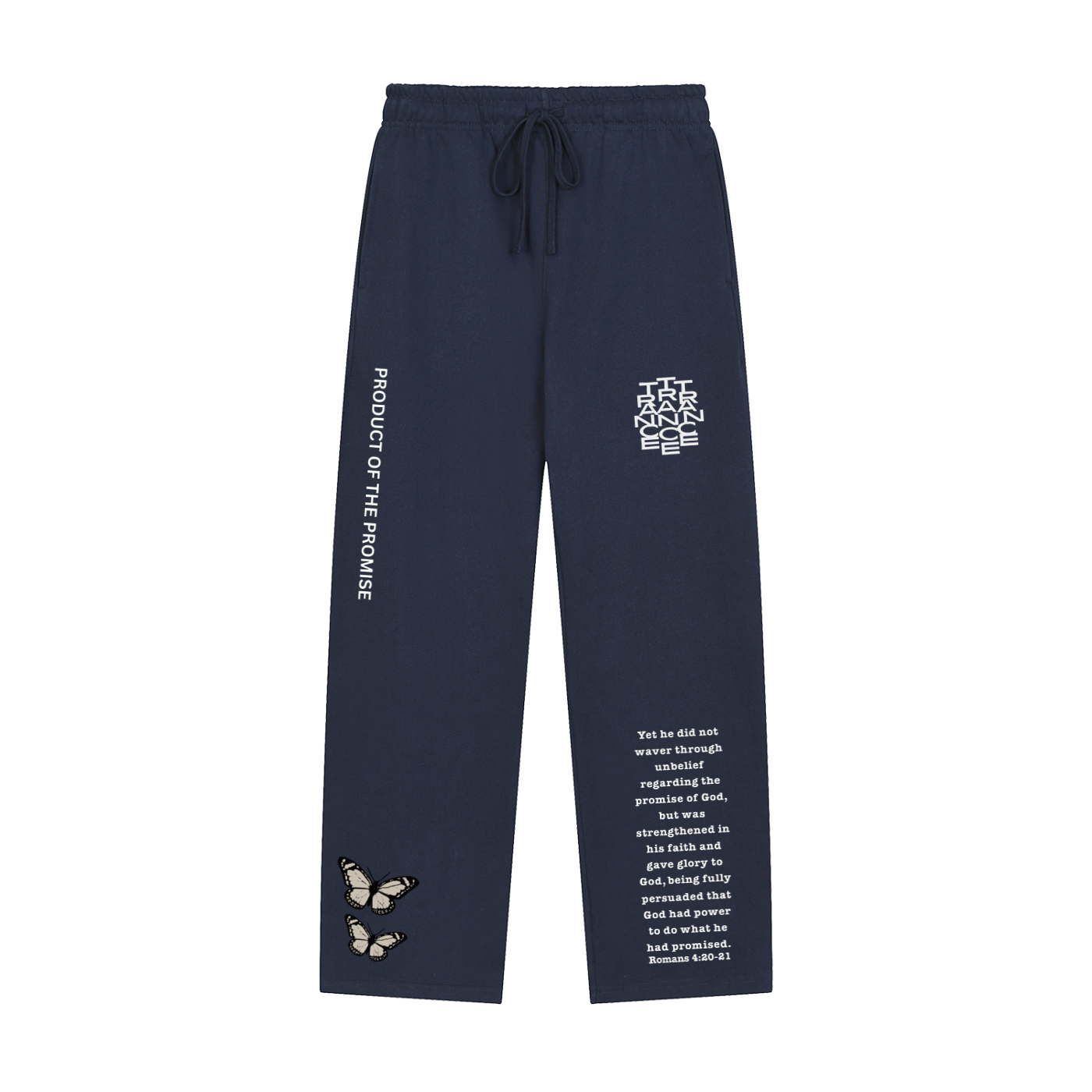 Solid Color Straight-Leg Sweatpants