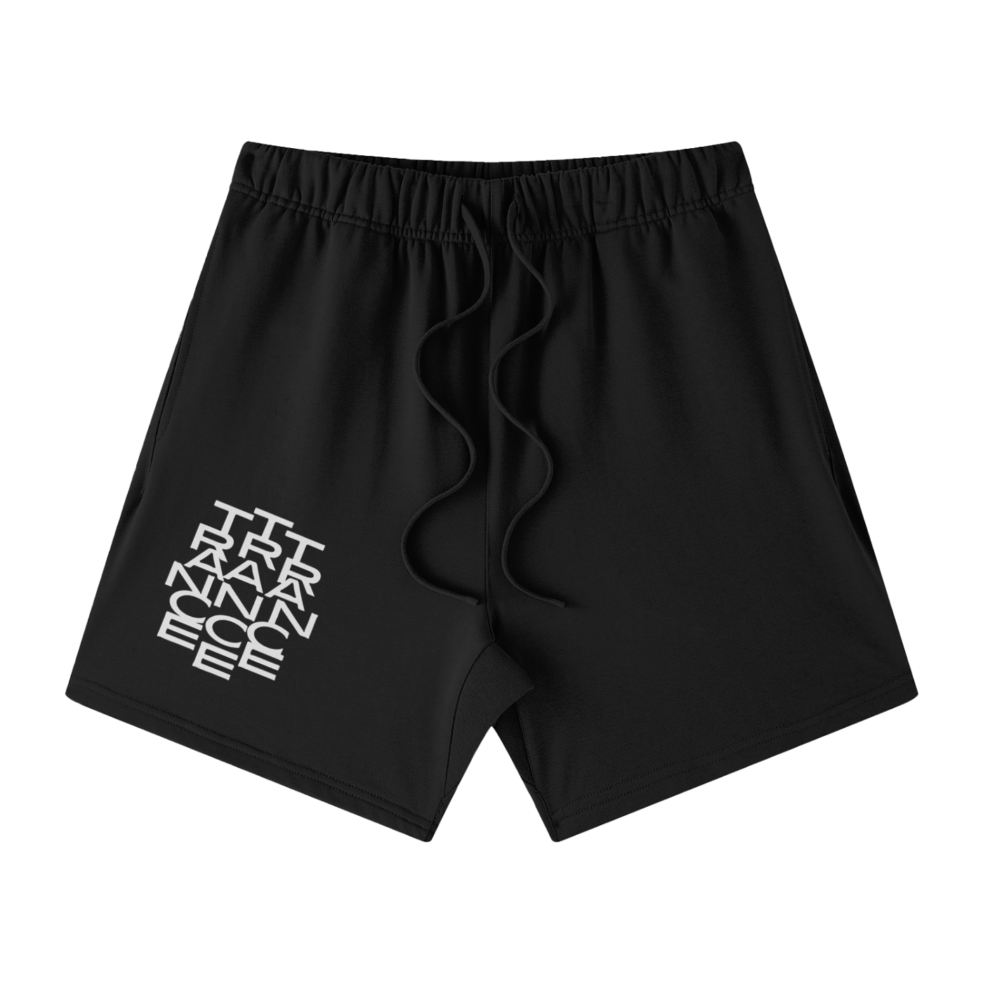 Unisex Activewear Comfort Athletic Shorts (Black)