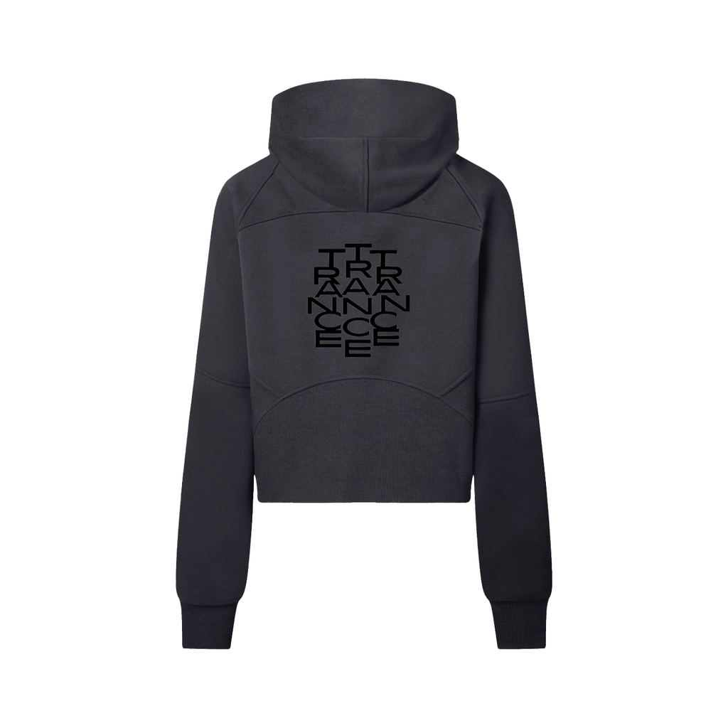 Cropped Half-Zip Hoodie