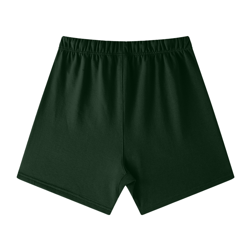 Unisex Activewear Comfort Athletic Shorts (Emerald Green)