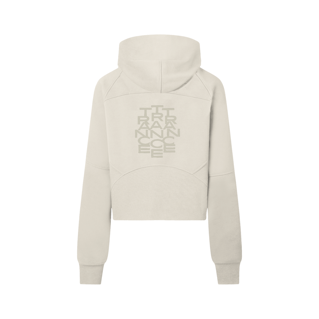 Cropped Half-Zip Hoodie