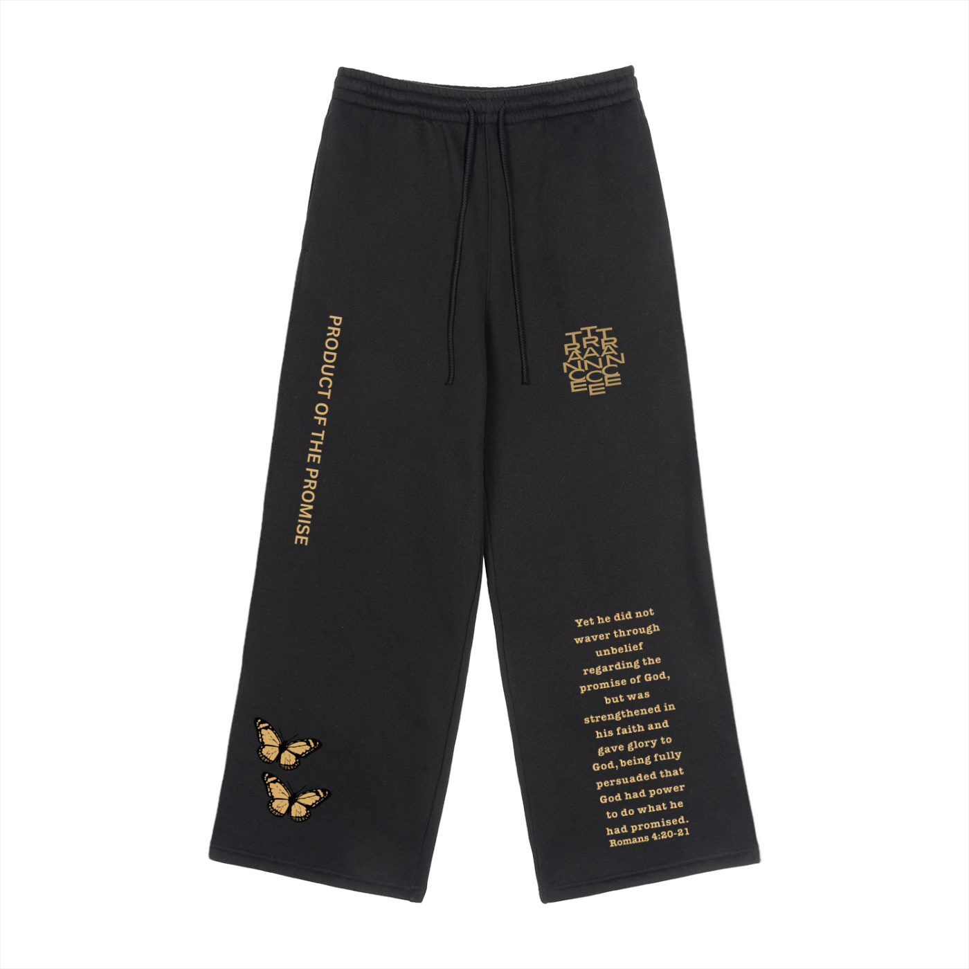 Fleece Drawstring Straight-Leg Sweatpants