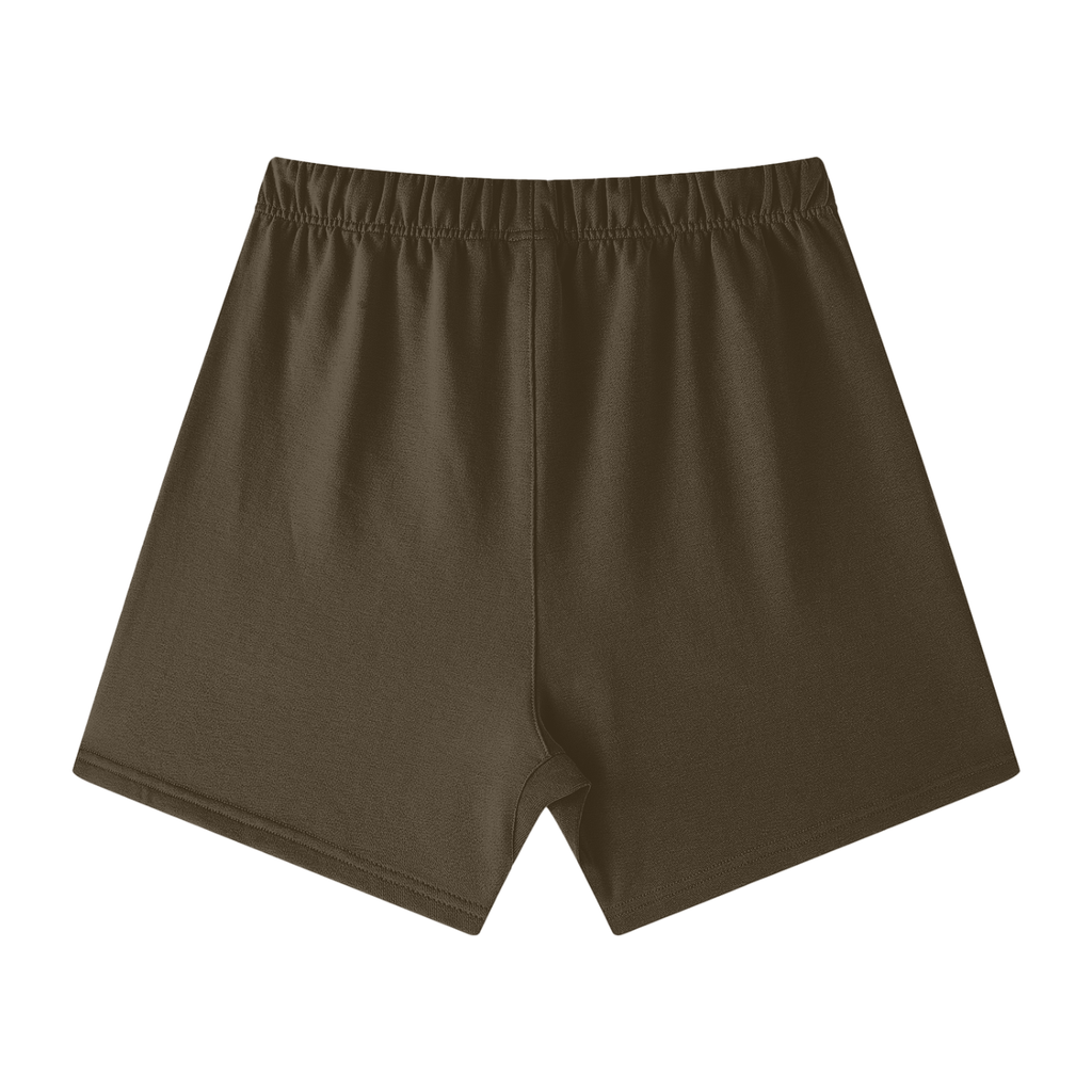 Unisex Activewear Comfort Athletic Shorts (Coffee)