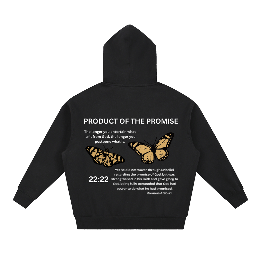 Essential Oversized Boxy Fit Fleece Hoodie