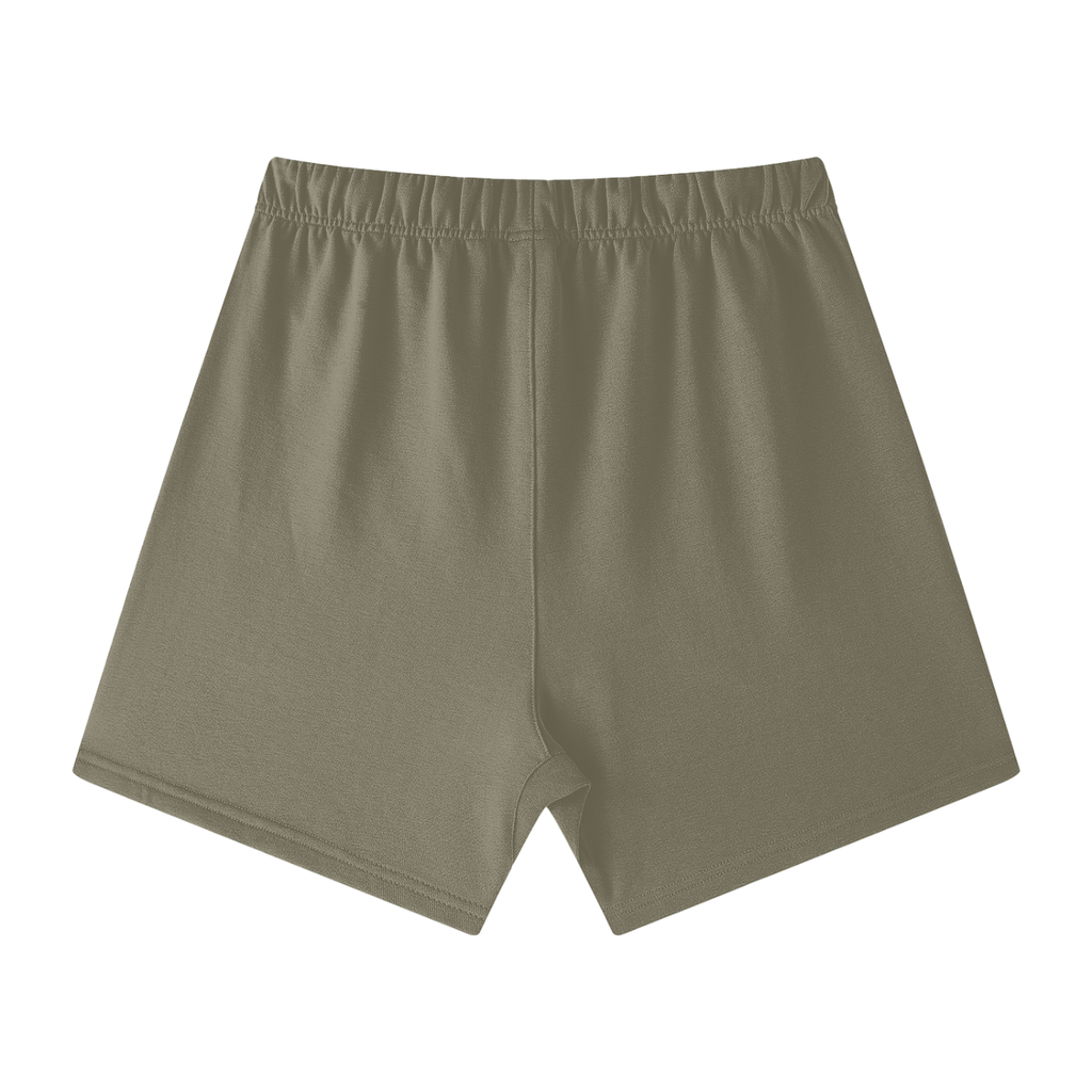 Unisex Activewear Comfort Athletic Shorts (Earthy Green)