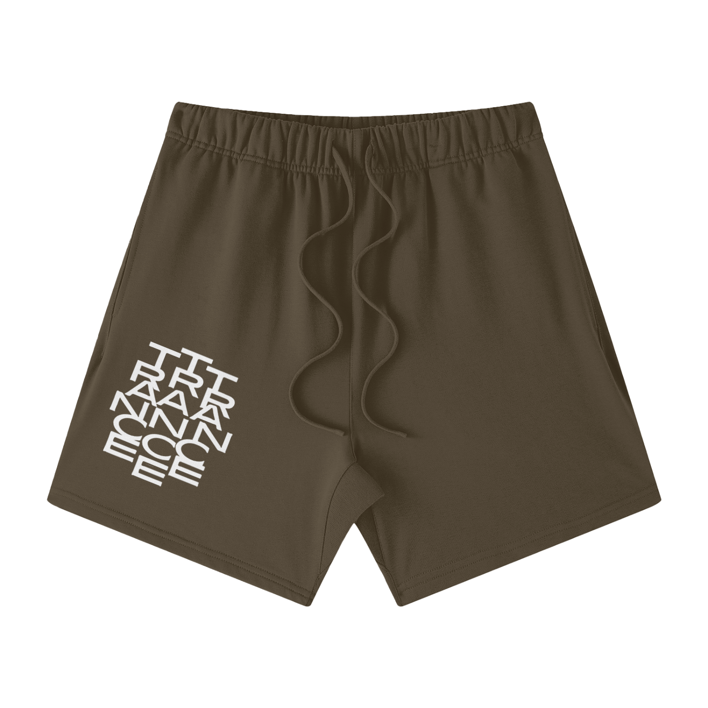 Unisex Activewear Comfort Athletic Shorts (Coffee)