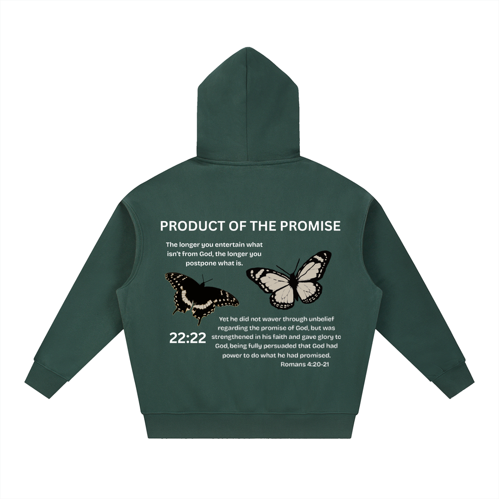 Essential Oversized Boxy Fit Fleece Hoodie