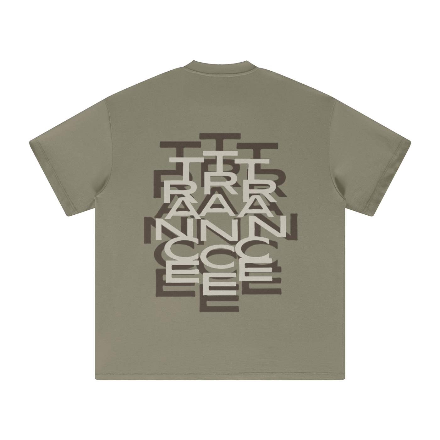 Unisex Oversize "Earthy Green" Comfort Tee